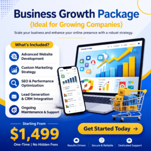 Business Growth Package (Ideal for Growing Companies)