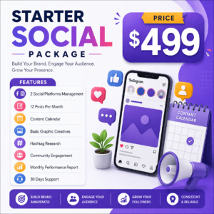 Starter Social Package