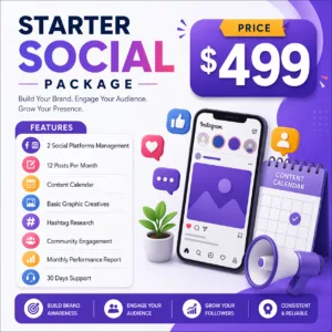 Starter Social Package