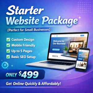 Starter Website Package (Perfect for Small Businesses)