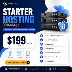 Starter Hosting Package
