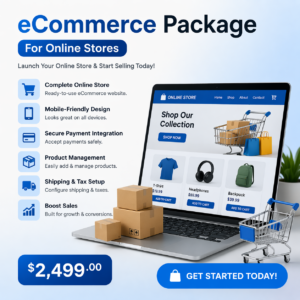 eCommerce Package (For Online Stores)